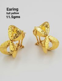 Earing Full Yellow 11.5gms (Ref: JW001)