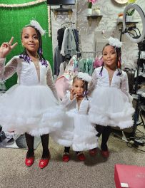 Classic White Princess Gown for Kids (Ref: KW008)