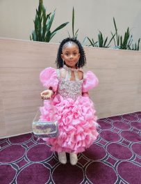 Complete Princess Gown Set with Handbag (Ref: KW010)
