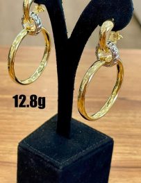 Elegant Circular Design Earrings  (Ref: JW009)