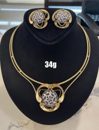 Elegant Necklace & Earring Set  (Ref: JW013)