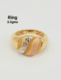 Dual-Tone Elegance Ring  (Ref: JW019)