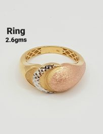 Dual-Tone Elegance Ring  (Ref: JW021)
