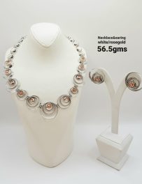 White & Rose Gold Harmony Set  (Ref: JW024)