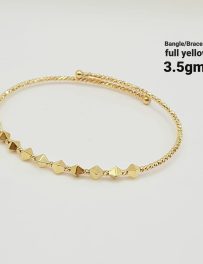 Delicate Gold Bangle  (Ref: JW026)