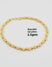 Classic Yellow Gold Bracelet  (Ref: JW030)