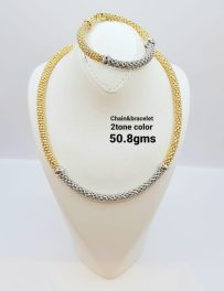 Half Set: Neck Chain & Bracelet (Ref: JW050)