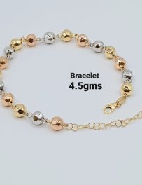 Gold & Silver Fusion Bracelet  (Ref: JW034)