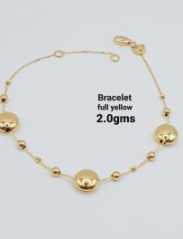 Classic Yellow Gold Bracelet  (Ref: JW033)