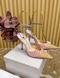 Rosé Glint Pointed-Toe (Ref: SH002)